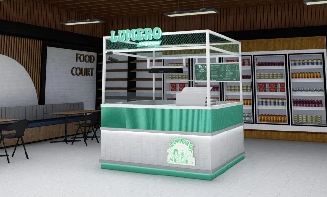 booth portable dengan desain unik dari Grobong