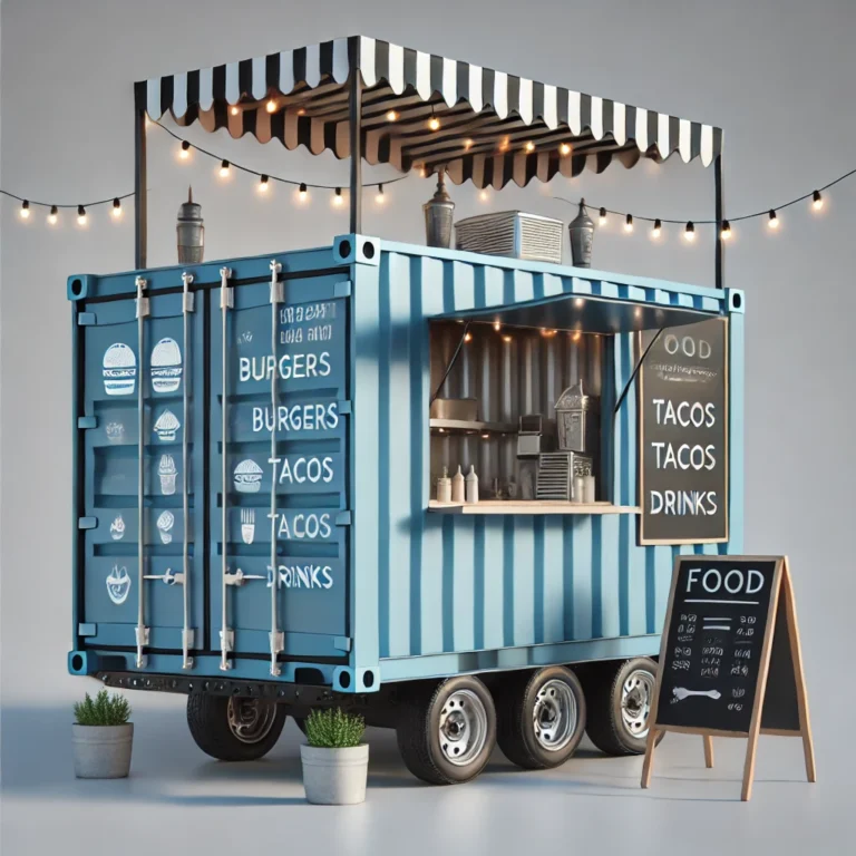 foodtruck, booth makanan outdoor yang unik