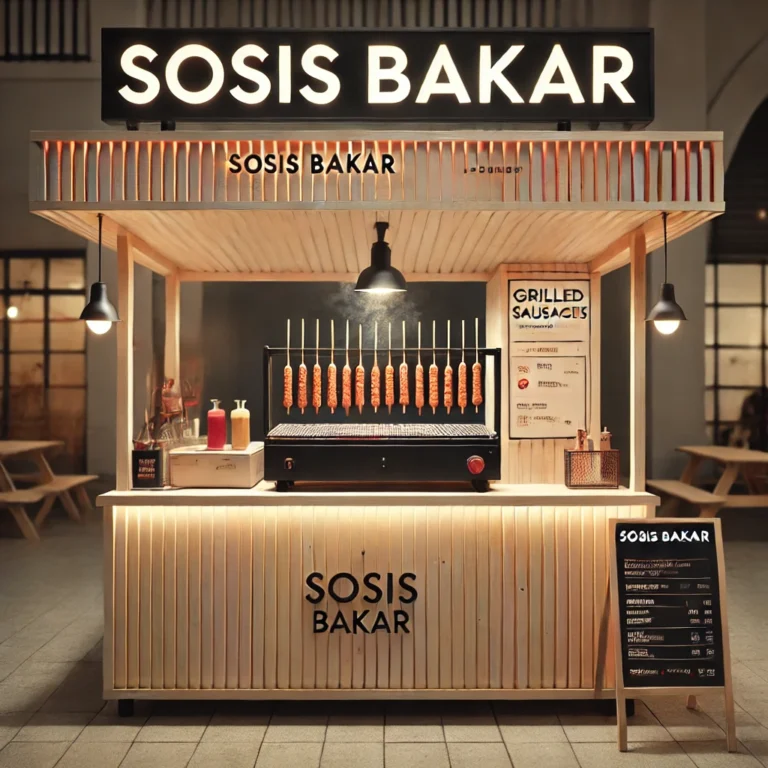 rombong sosis bakar