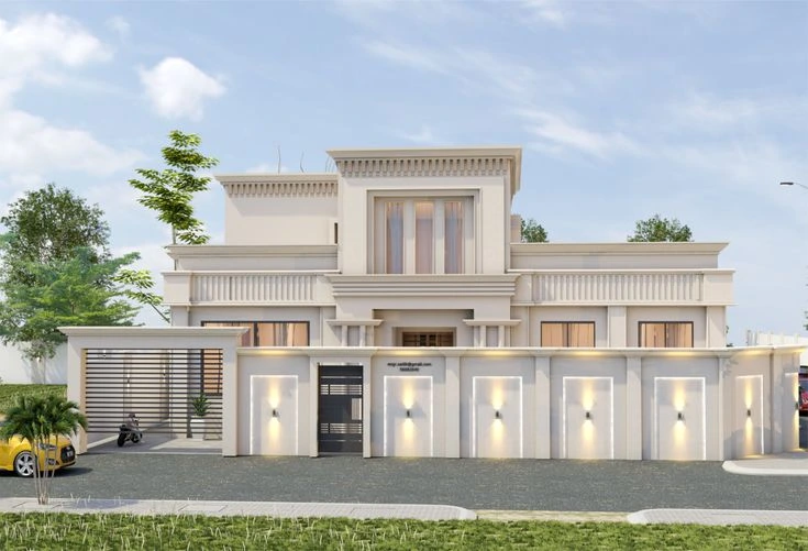 pagar rumah klasik modern