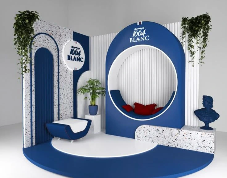 Pembuatan Booth Pameran sc: pinterest