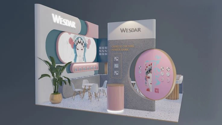 jasa pembuatan booth pameran sc: pinterest